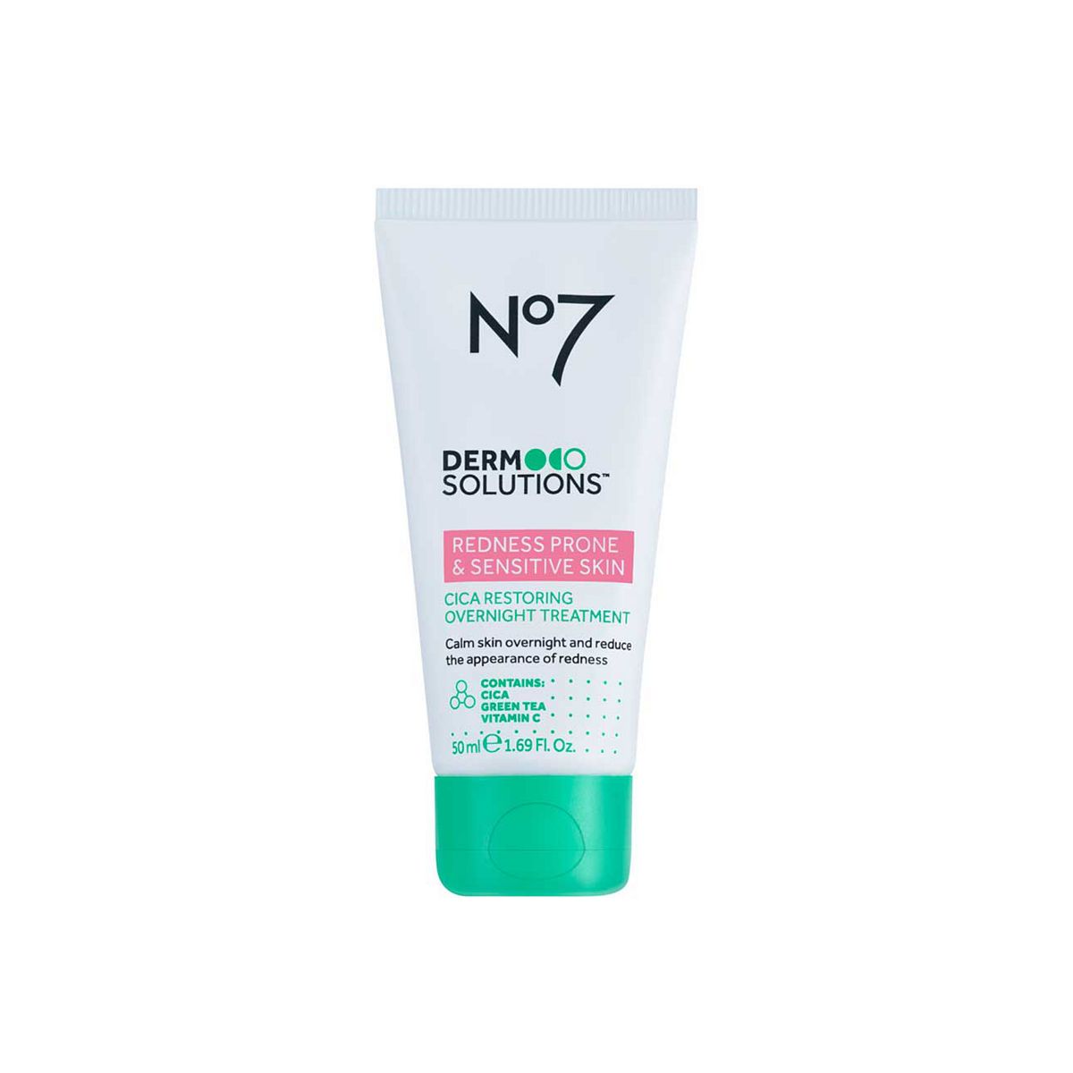 No7 Derm Solutions™ Cica Restoring Overnight Treatment 50ml