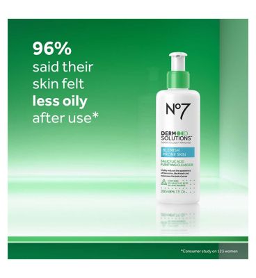No7 Derm Solutions ™ Salicylic Acid Purifying Cleanser 200ml (3)