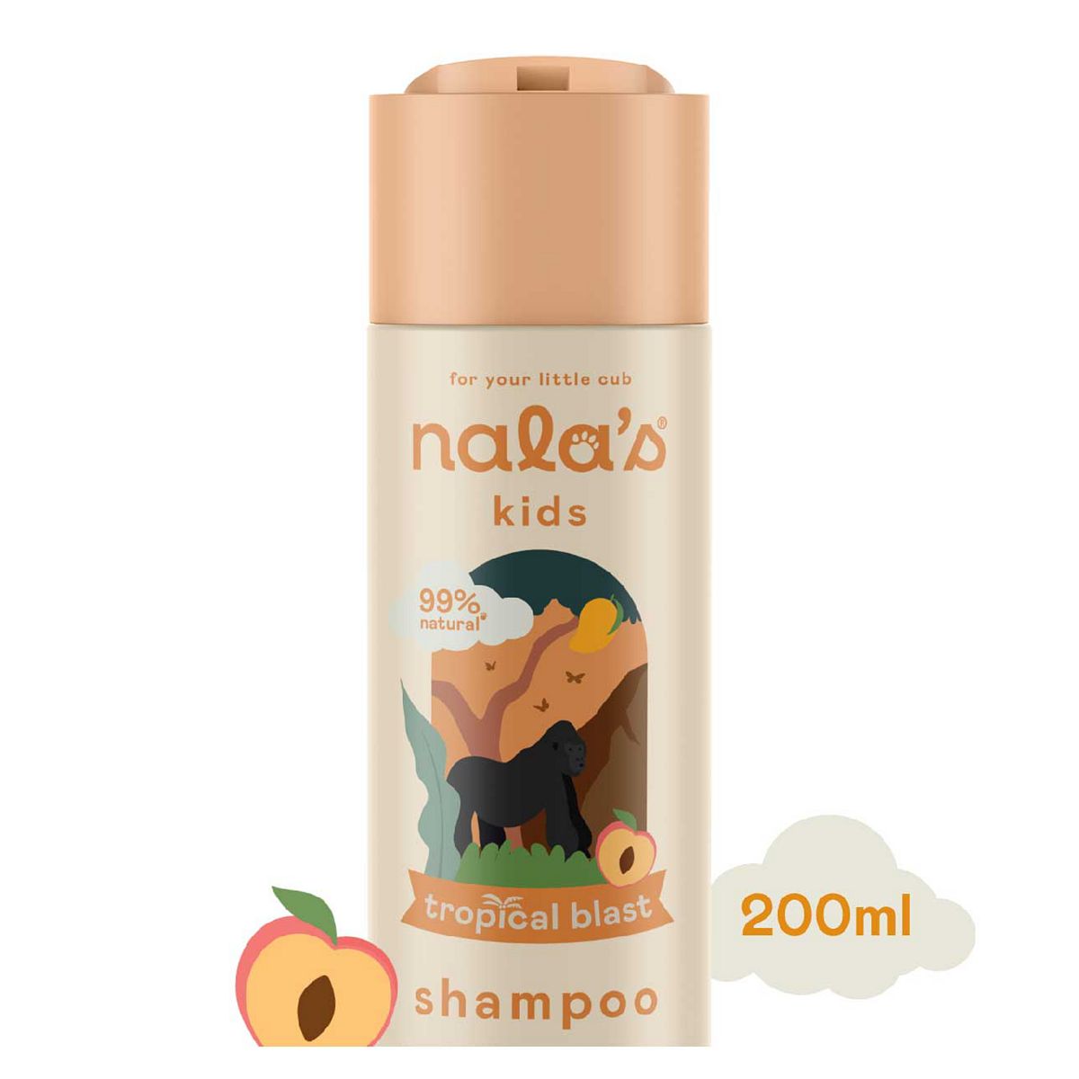 Nalas Baby Nala's Kids Shampoo Tropical Blast200 ml, 200ml