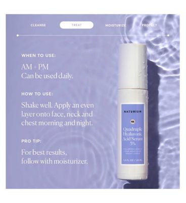 NATURIUM Quadruple Hyaluronic Acid Serum 5% 30ml (5)