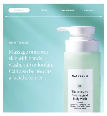 NATURIUM The Perfector Salicylic Acid Body Wash 500ml (7)