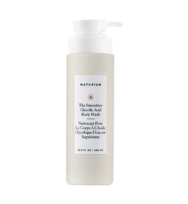 NATURIUM The Smoother Glycolic Acid Exfoliating Body Wash 500ml