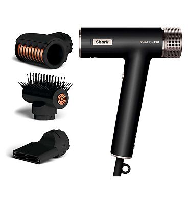 Shark SpeedStyle Pro 3-in-1 High-Velocity Hair Dryer System for Straight & Wavy Hair HD731UK