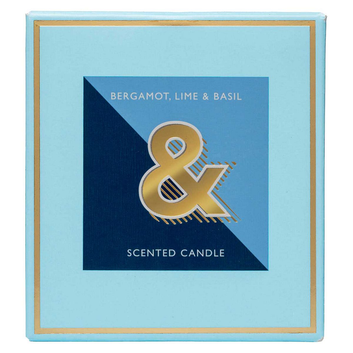 Landon Tyler Alphabet Candle Letter '&' Bergamot, Lime & Basil 140G