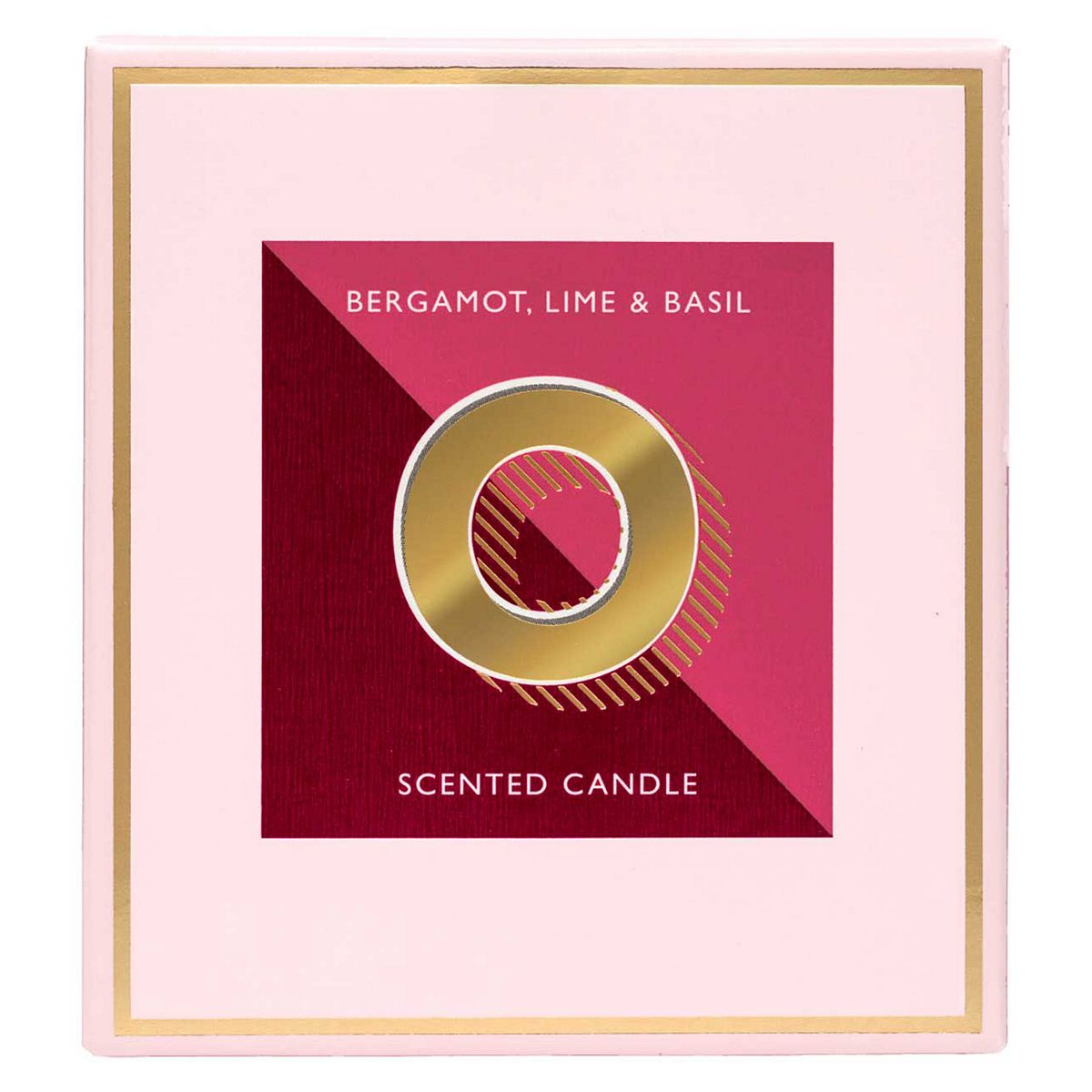 Landon Tyler Alphabet Candle Letter 'O' Bergamot, Lime & Basil 140G