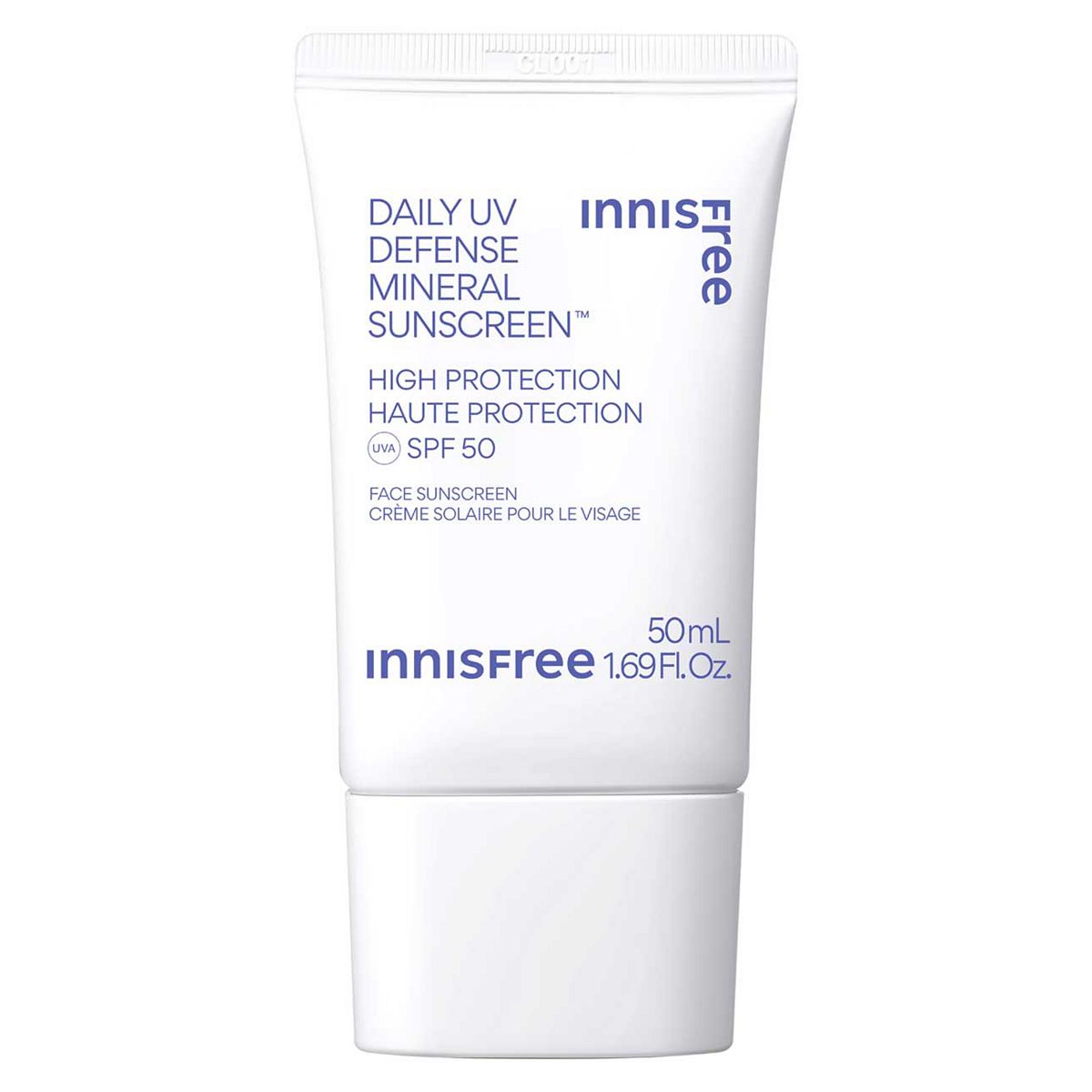 Innisfree Daily Uv Defense Mineral Sunscreen Spf 50 50ml