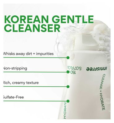 Innisfree Green Tea Amino Acid Cleansing Foam 150ml (15)