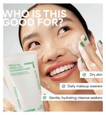 Innisfree Green Tea Amino Acid Cleansing Foam 150ml (17)