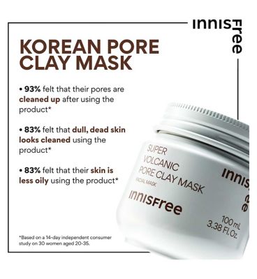 Innisfree Super Volcanic Pore Clay Mask 100ml (10)