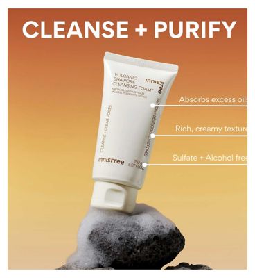 Innisfree Volcanic BHA Pore Cleansing Foam 150ml (10)