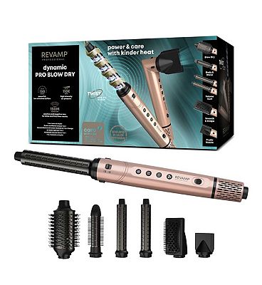 REVAMP Dynamic Radiance Pro Blow Dry 7-in-1 Ionic Air Styler