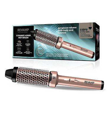 REVAMP Ceramic 40mm Hot Brush  Gold Edition