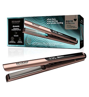 REVAMP Dynamic Radiance Straight & Style Ceramic Ionic Hair Straightener