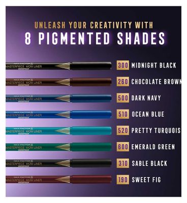 Max Factor Masterpiece Wow Waterproof Eyeliner (6)