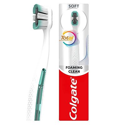 Colgate Total Foaming Clean Soft Manual Toothbrush