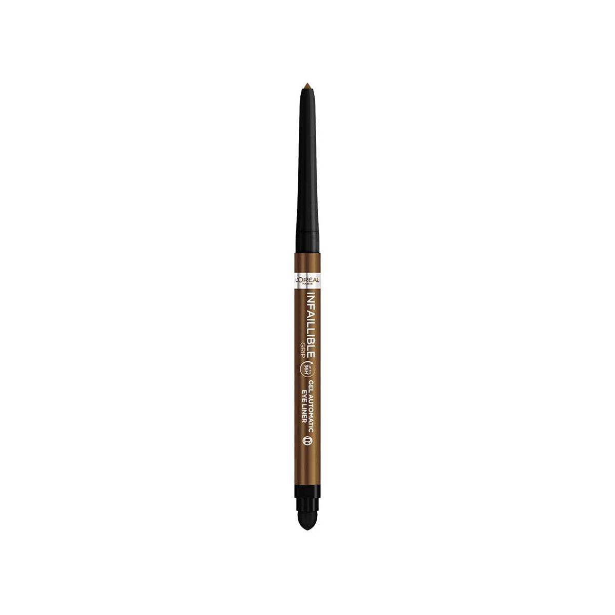 Loreal L'oreal Paris Infallible Grip Gel Automatic Bronze Blaze Eye Liner, 1Ml Bronzed Espresso