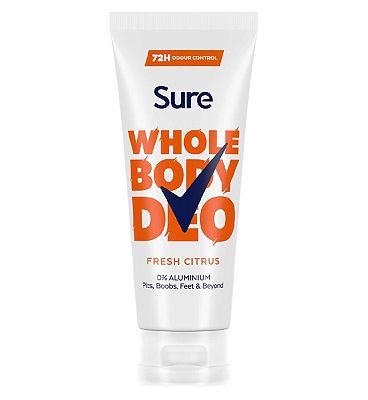 Sure Women Fresh Citrus 72hr Whole Body Deodorant Cream 75ml