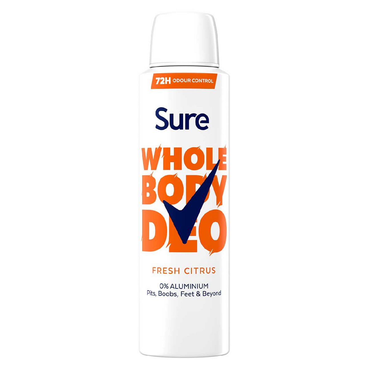 Sure Women Fresh Citrus 72Hr Whole Body Deodorant Spray 150Ml