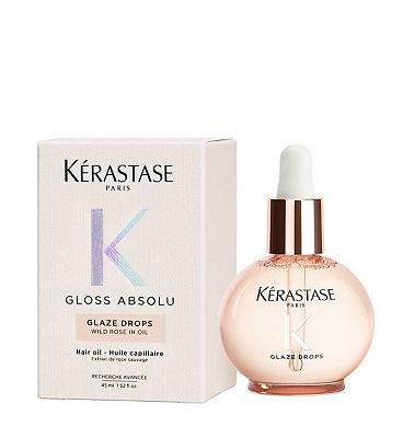 Krastase Gloss Absolu Glaze Drops Hair Oil with Wild Rose 45ml