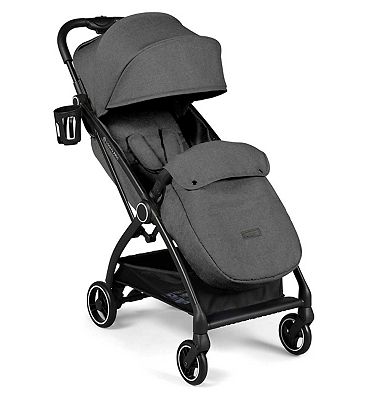 Ickle Bubba Aries Max Auto-fold Stroller - Graphite Grey