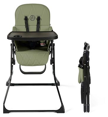 Ickle Bubba Flip Magic Fold Highchair - Sage Green