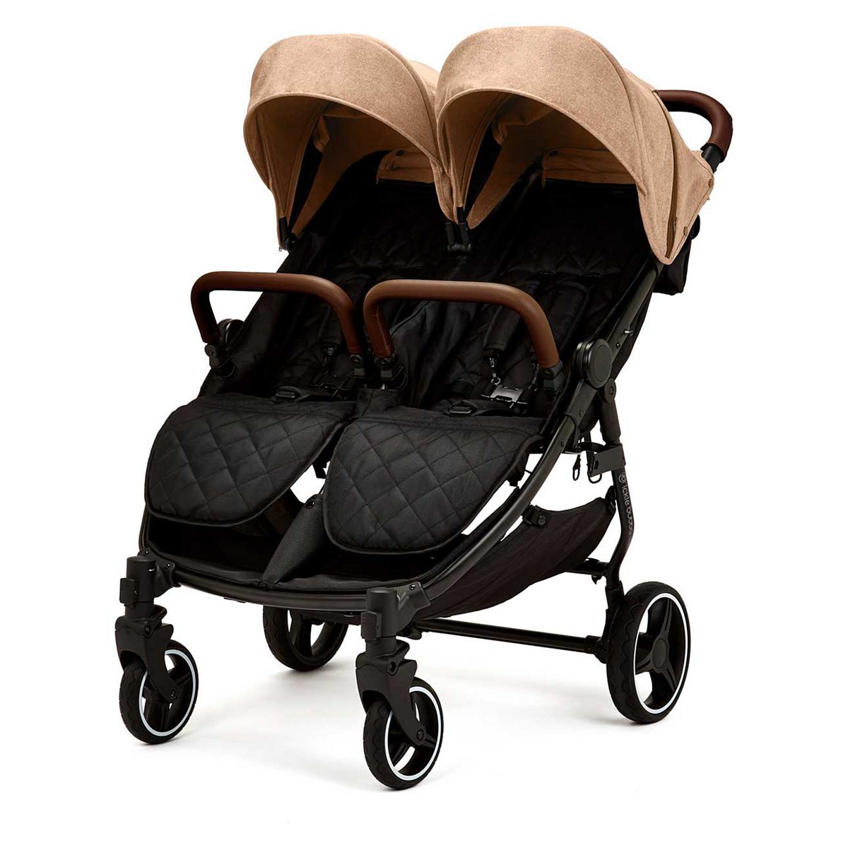 Ickle Bubba Venus Max Double Stroller Biscuit