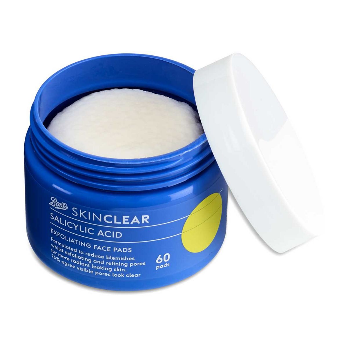 Boots Skin Clear With Salicylic Acid Exfoliating Face Pads 60S