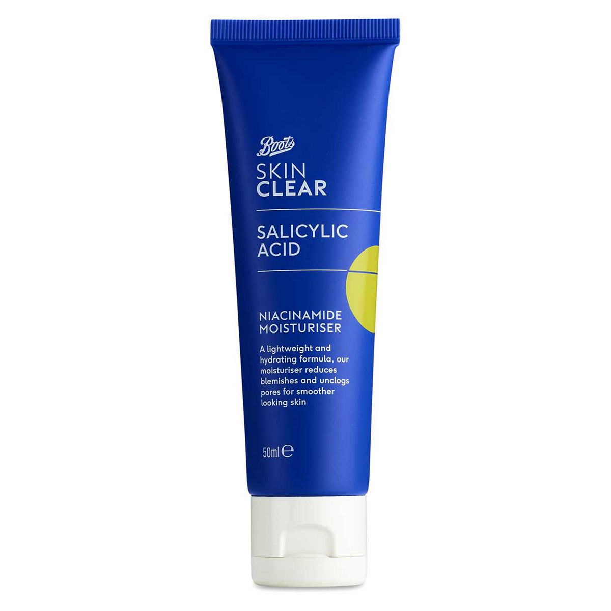Boots Skin Clear With Salicylic Acid And Niacinamide Face Gel Moisturiser 50Ml