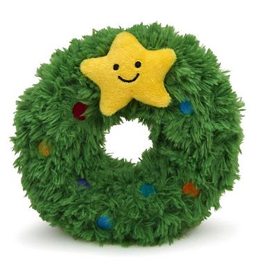 Petface Dog Toy Christmas Remy Wreath