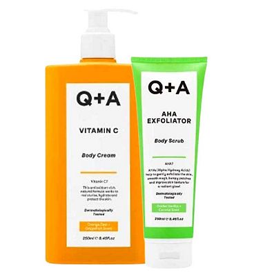 Q + A Exfoliate + Glow bundle