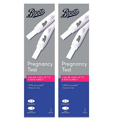 Boots 5 Day Early Pregnancy Test Bundle - 4 Tests