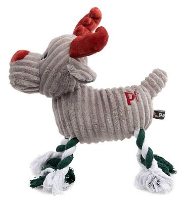 Petface Dog Toy Reindeer Rope Legs