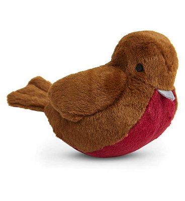 Petface Soft Dog Toy Christmas Little Robin