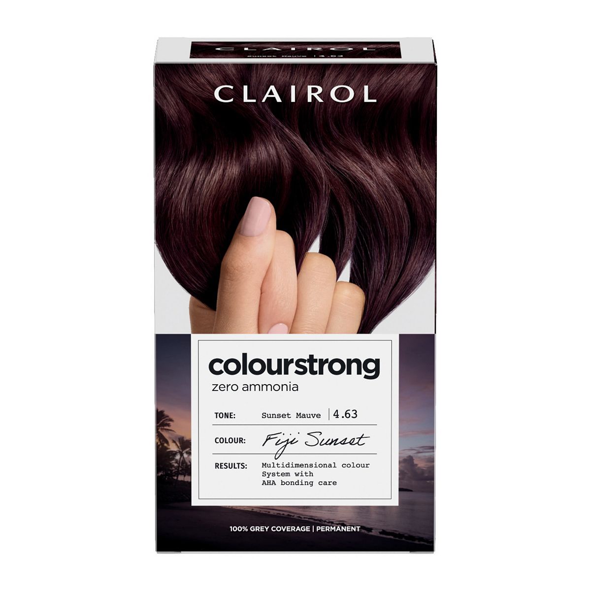 Clairol Colour Strong Permanent Hair Dye Sunset Mauve 199ml