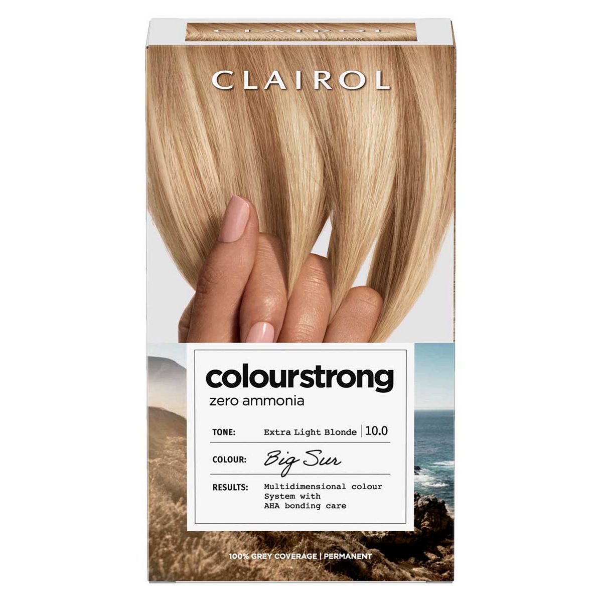 Clairol Colour Strong Permanent Hair Dye 10.0 Extra Light Blonde 199ml