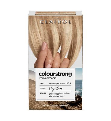 Clairol Colour Strong Permanent Hair Dye 10.0 Extra Light Blonde 199ml