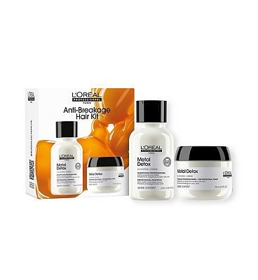 L'Oral Professionnel Metal Detox Shampoo & Mask Discovery Kit Anti breakage & Colour Fade Protection