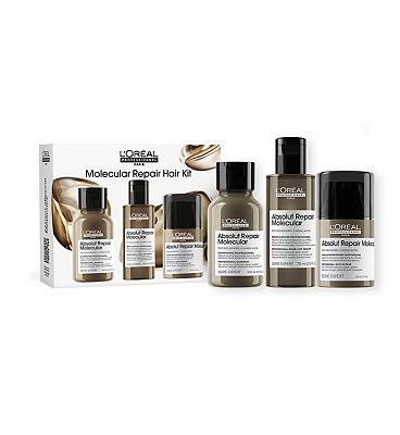 L'Oreal Professionnel Absolut Repair Molecular Mini Trio Kit For Damaged Hair