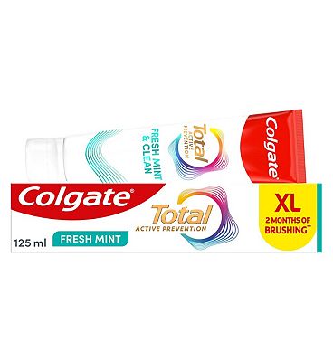 Colgate Total Active Prevention Fresh Mint Toothpaste 125ml