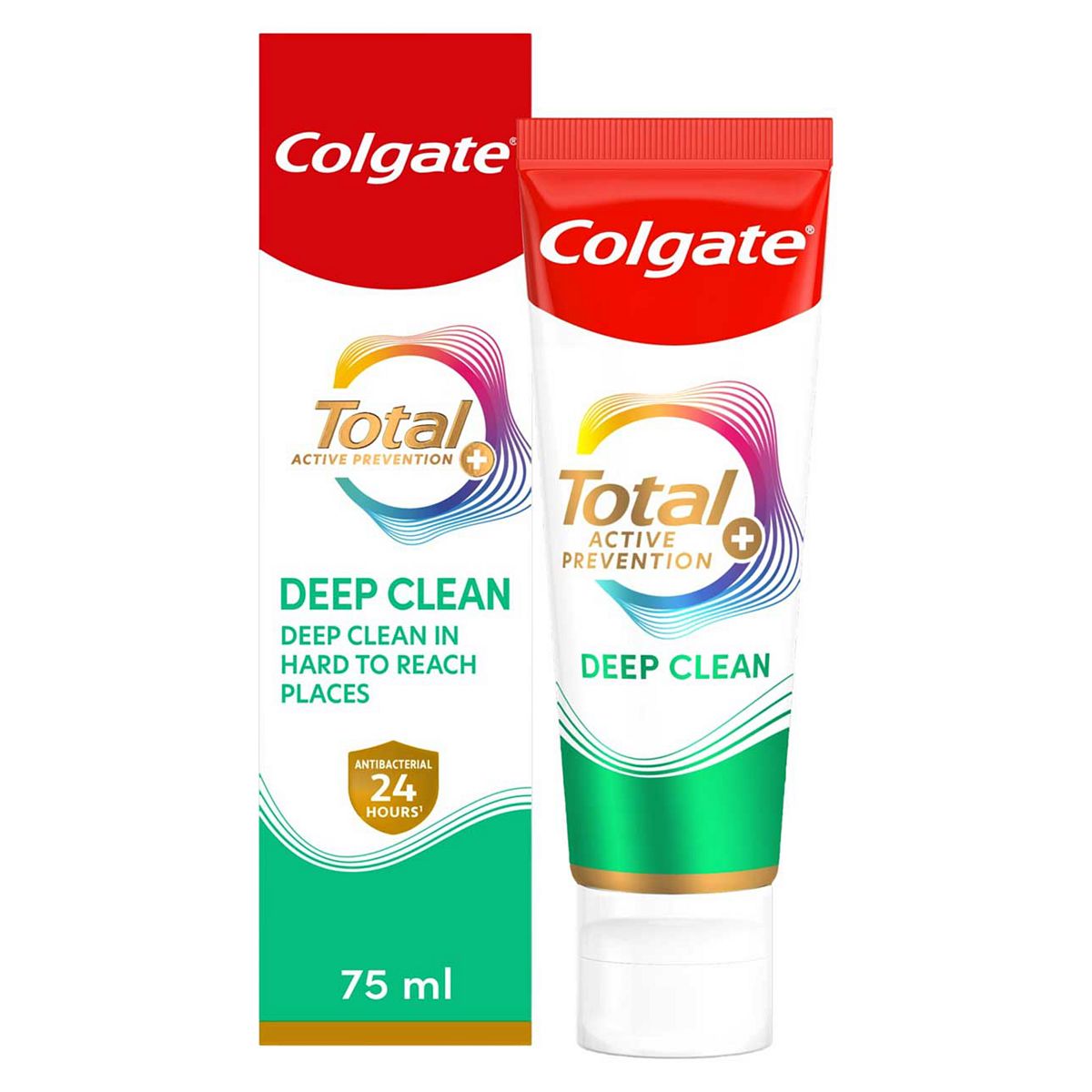 Colgate Total Active Prevention + Deep Clean Toothpaste 75Ml