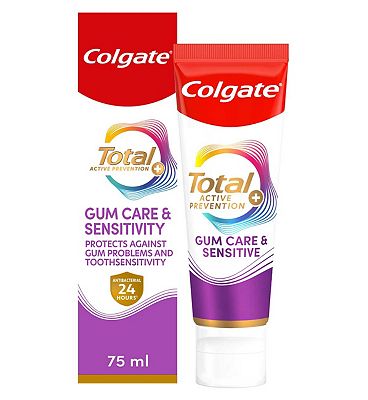 Colgate Total Active Prevention + Gum Care & Sensitivity Toothpaste 75ml