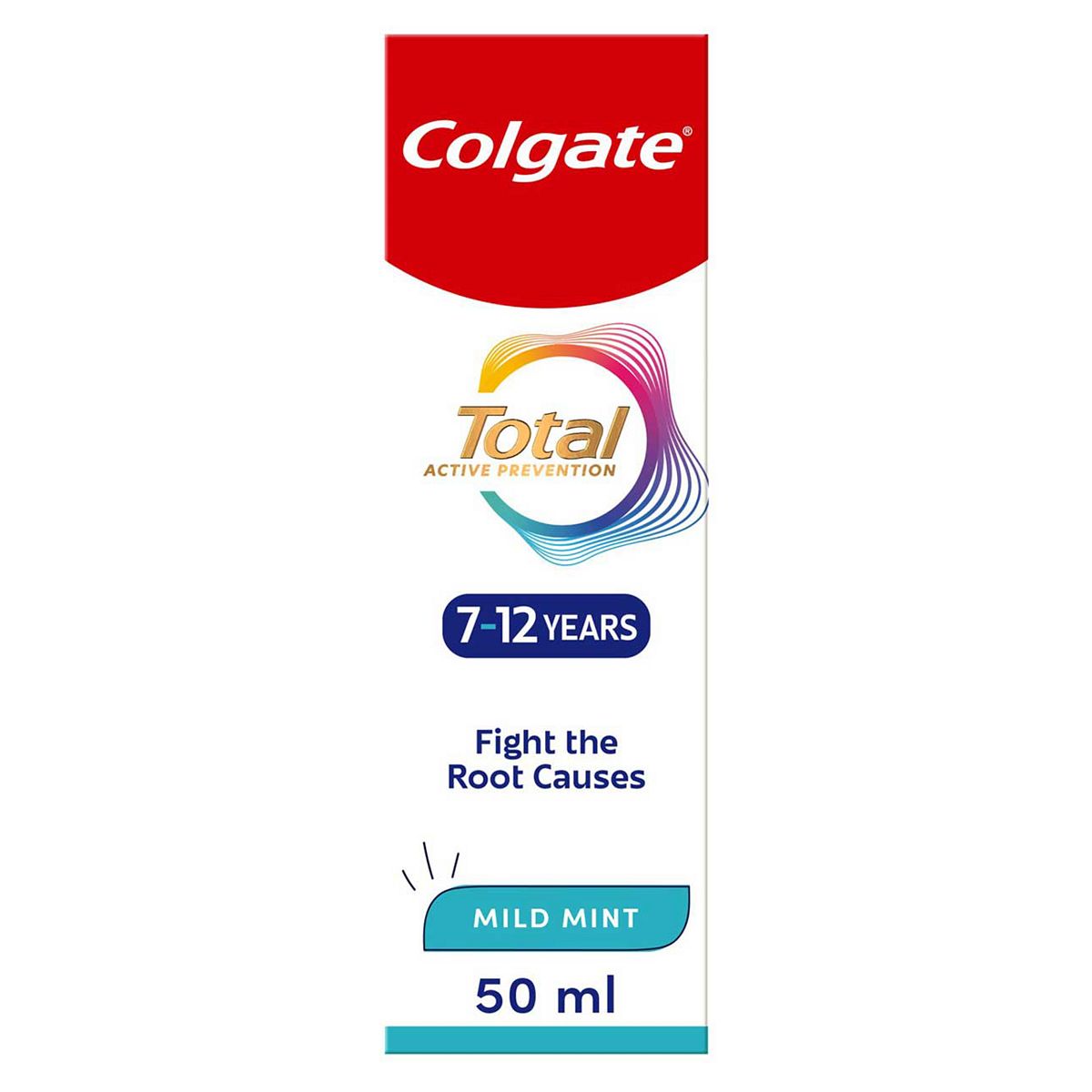 Colgate Total Active Prevention Kids 7-12 Years Mild Mint Toothpaste 50Ml