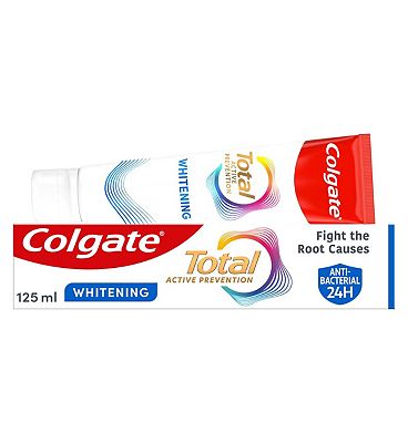 Colgate Total Active Prevention Teeth Whitening Toothpaste 125ml