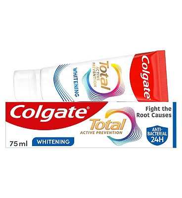 Colgate Total Active Prevention Teeth Whitening Toothpaste 75ml