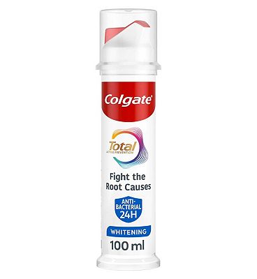 Colgate Total Teeth Whitening Toothpaste 100ml Pump