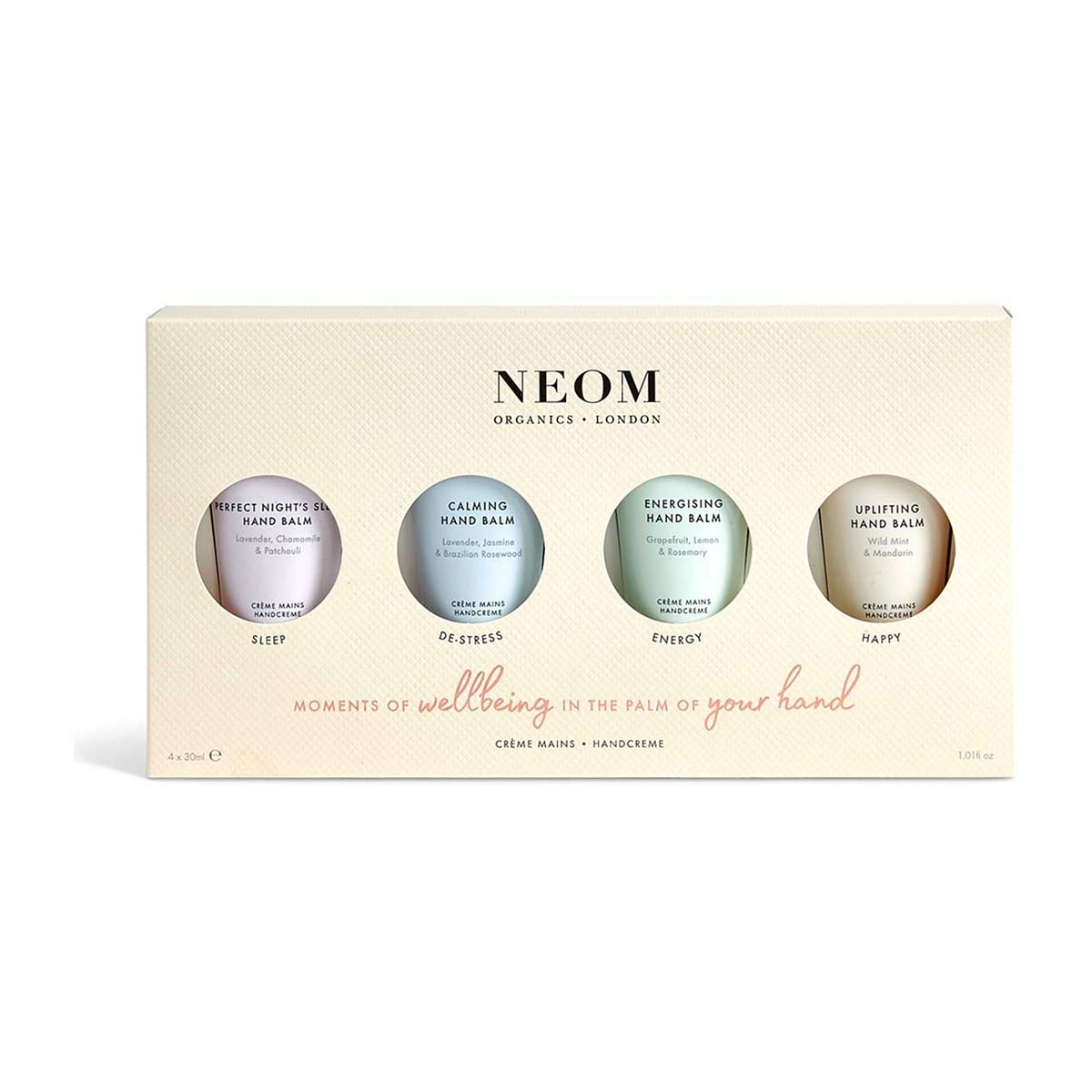 Neom Wellbeing Moments Of In The Palm Your Hand Set