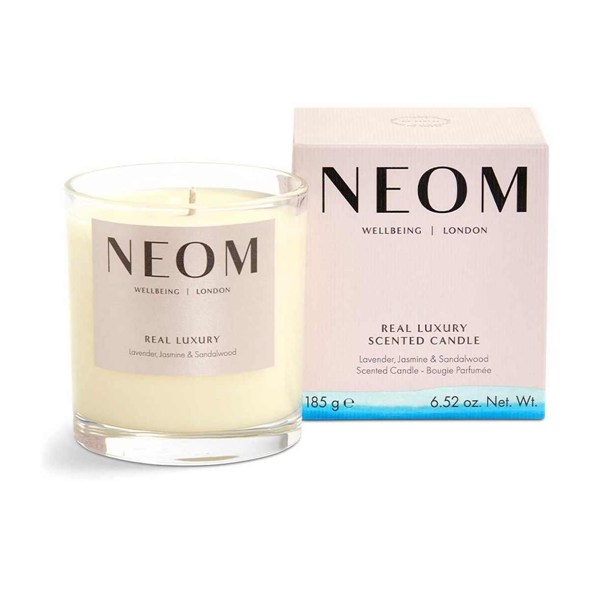 Neom Wellbeing Real Luxury 1 Wick Candle 185G