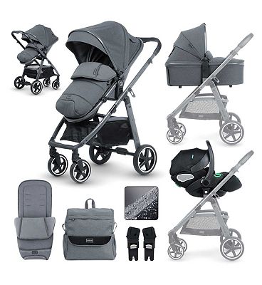 Miniuno Ventoura 3 In 1 Travel System - Anthracite