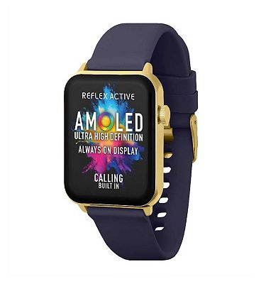 Reflex active AMOLED Series 30 Blue Smart Watch