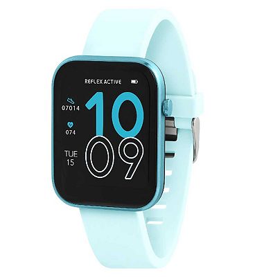 Reflex Active Series 12 Bright Blue Smart Watch